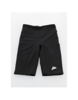 Short cycliste nsw taille haute noir fille - Nike