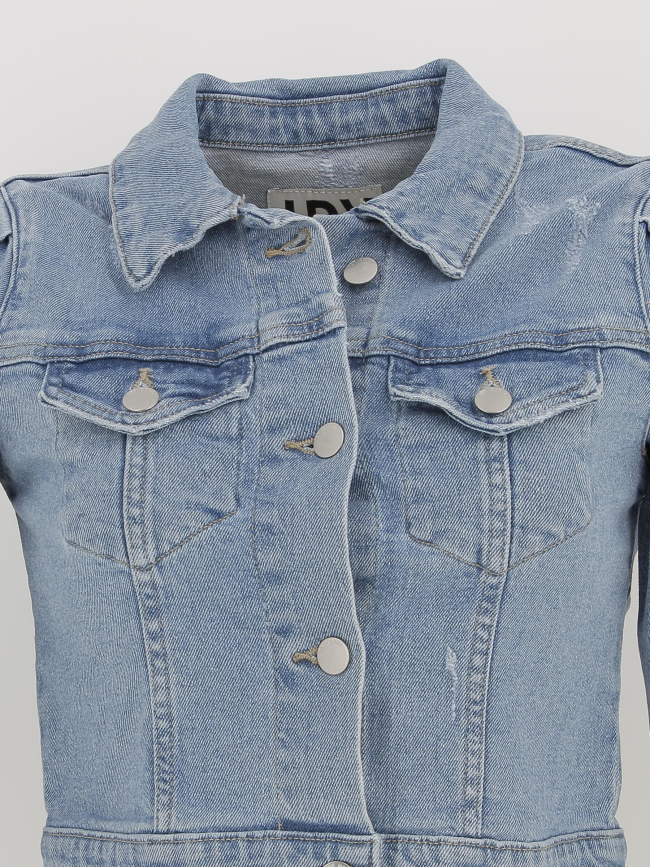 Veste en jean lullu denim bleu femme - JDY