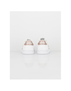 Baskets fille à scratch détails irisés – Adidas Grand C blanc