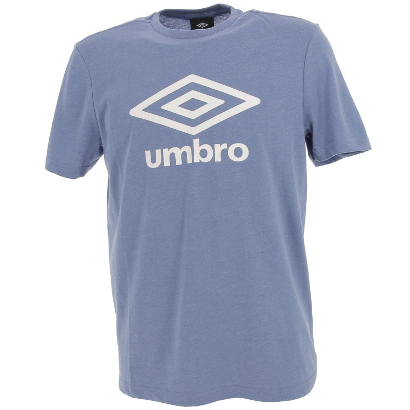 T-shirt basics logo bleu homme - Umbro