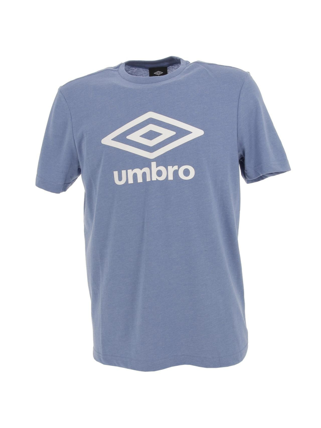 T-shirt basics logo bleu homme - Umbro