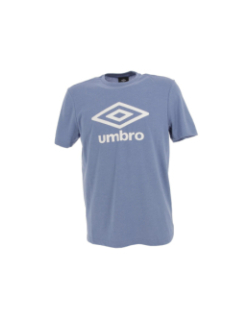 T-shirt basics logo bleu homme - Umbro