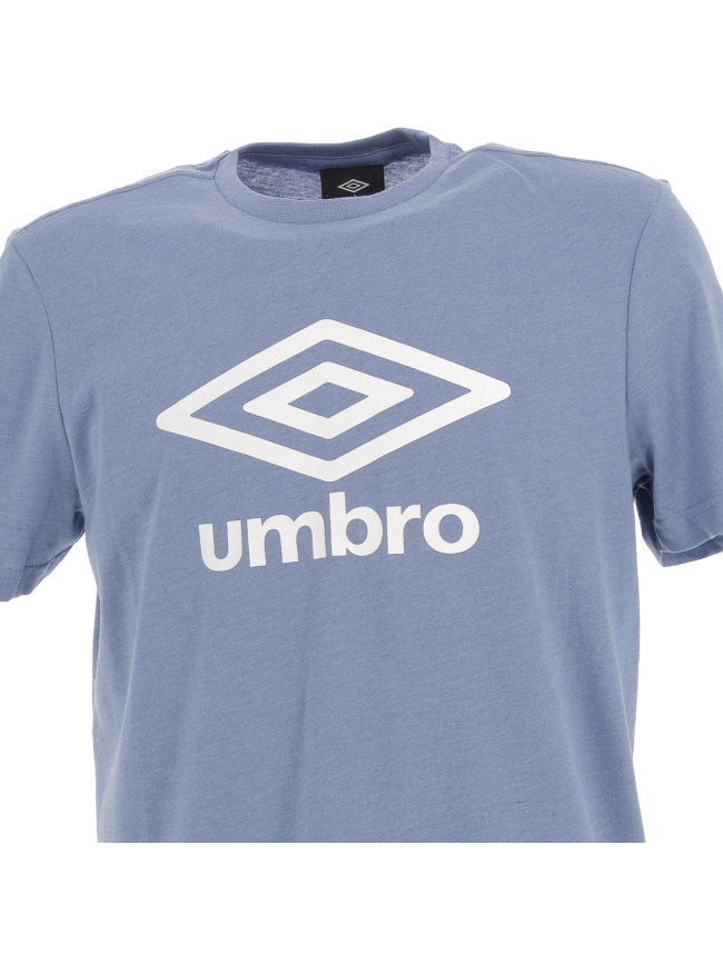 T-shirt basics logo bleu homme - Umbro