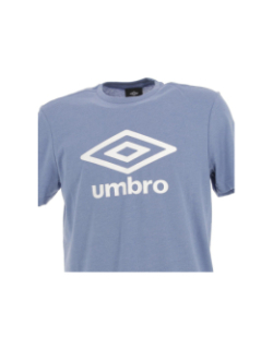 T-shirt basics logo bleu homme - Umbro