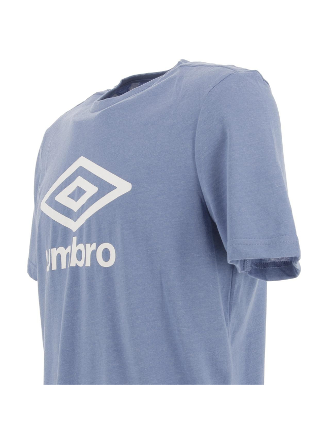 T-shirt basics logo bleu homme - Umbro