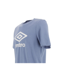 T-shirt basics logo bleu homme - Umbro