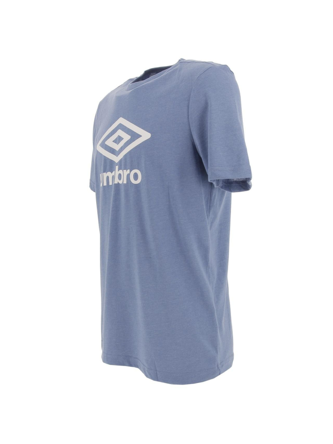 T-shirt basics logo bleu homme - Umbro