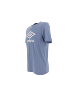 T-shirt basics logo bleu homme - Umbro