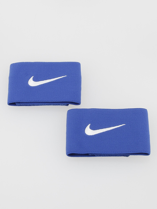 Offre limitée - Fixations protèges-tibias guard stay bleu - Nike
