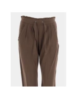 Pantalon catia tall marron femme - JDY