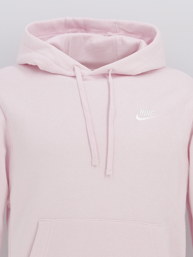 Sweat à capuche club rose homme - Nike