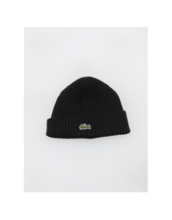 Bonnet laine noir - Lacoste