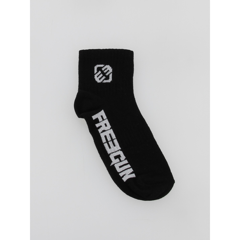 Pack 3 paires de chaussettes hautes gris enfant - Freegun