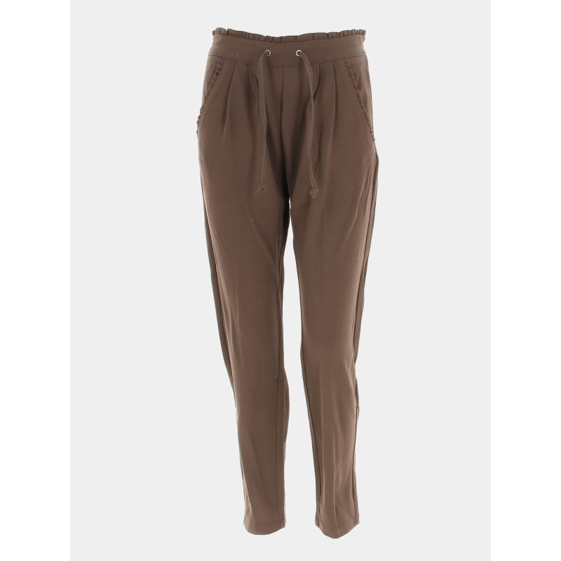 Pantalon catia marron femme - JDY