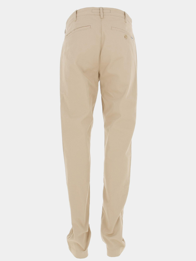 Pantalon chino slim core essentials beige homme - Lacoste