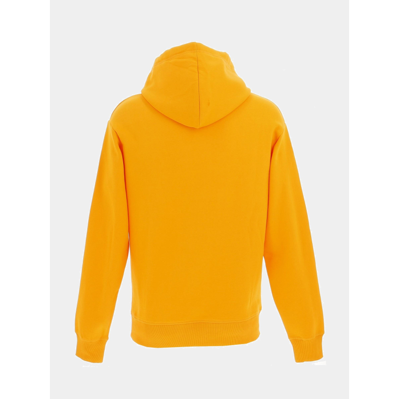 Homme Jack And Jones Sweat Capuche Urban Blocking Jaune Noir