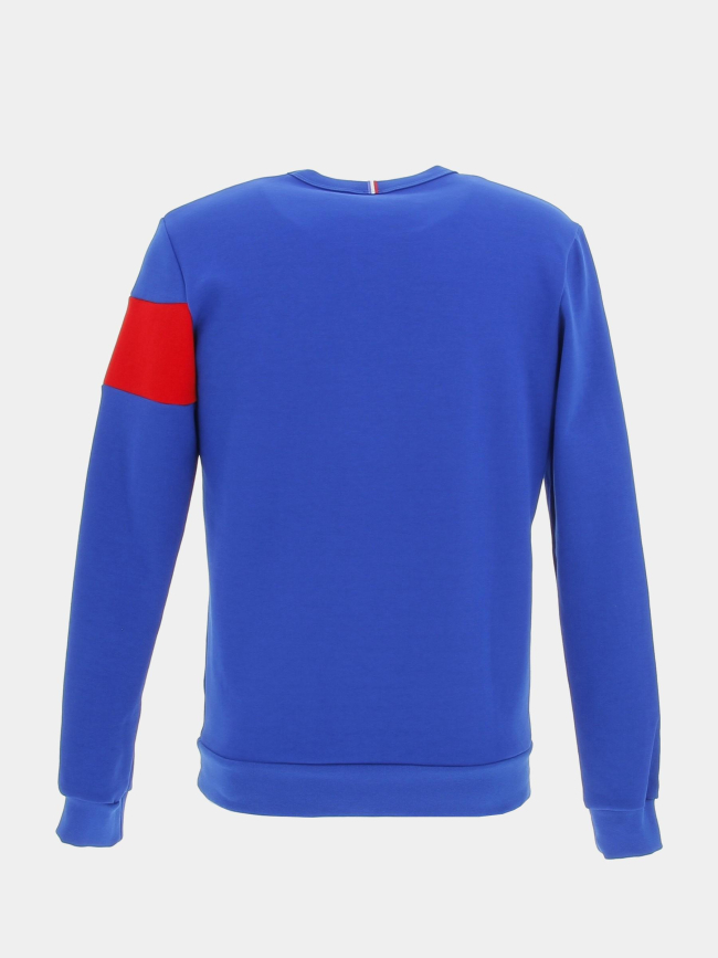 Sweat tricolore crew bleu homme - Le Coq Sportif