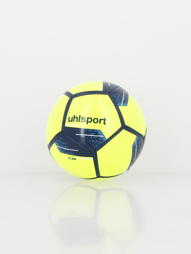 Ballon de football team mini jaune fluo - Uhlsport | wimod