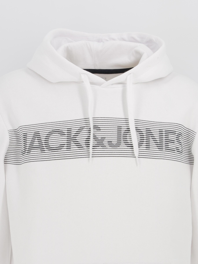 Sweat à capuche Blanc Homme Jack & Jones Corp Logo