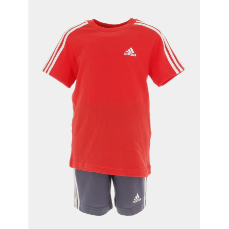 ensemble adidas rouge