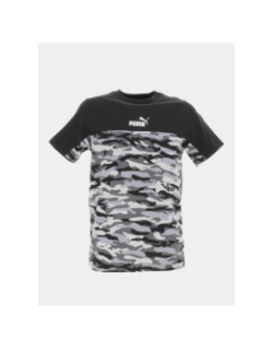 T-shirt essential camo noir homme - Puma