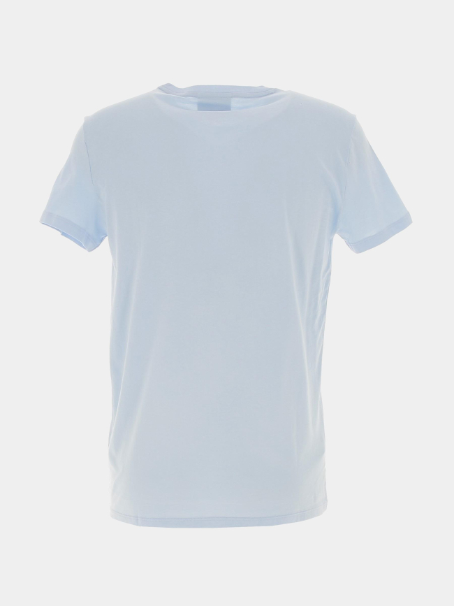 T-shirt à manches courtes pima bleu homme - Lacoste