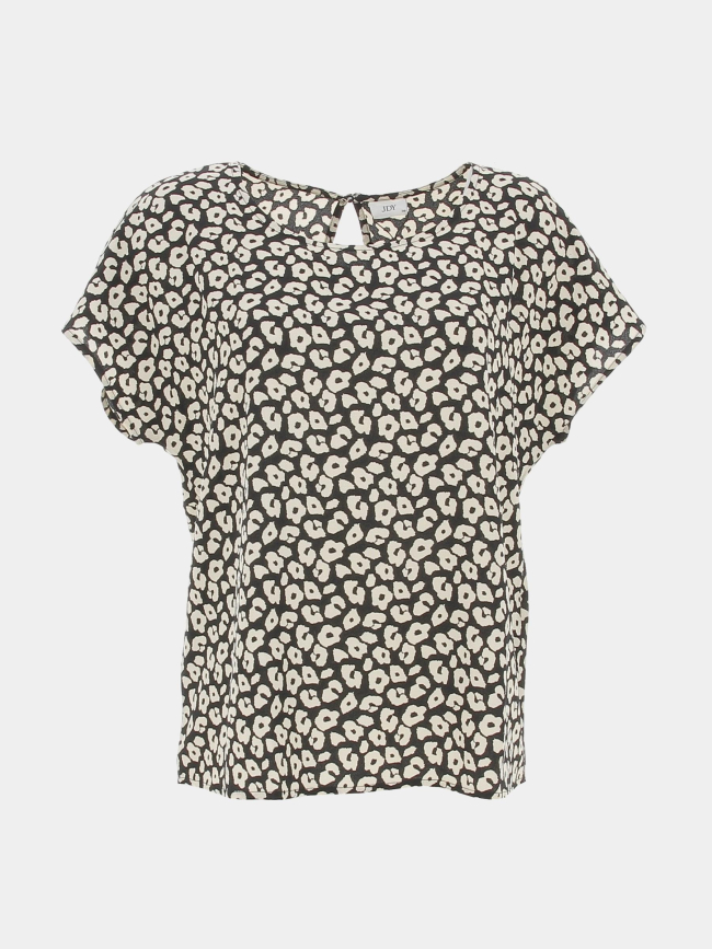 T-shirt piper animal noir femme - JDY