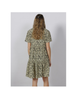 Robe piper animal vert femme - JDY