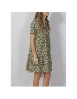 Robe piper animal vert femme - JDY