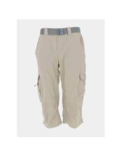 Pantacourt de randonnée silver ridge 2 beige homme - Columbia