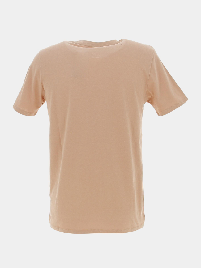 T-shirt finn beige homme - Teddy Smith