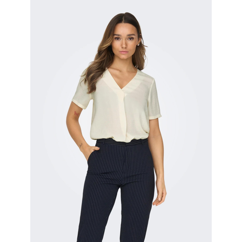 T-shirt ample divya beige femme - JDY