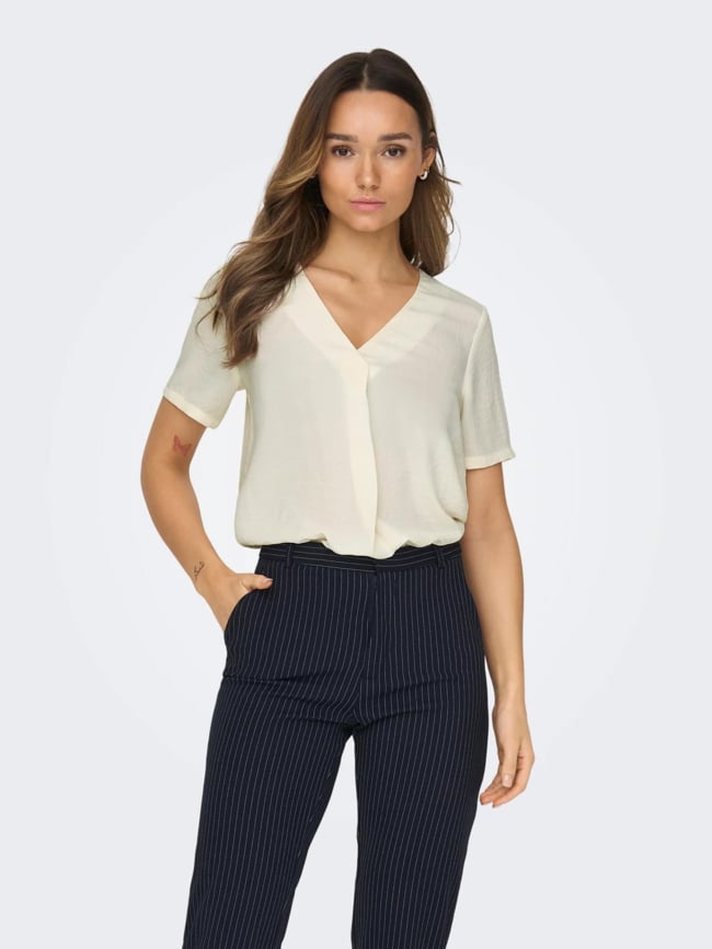 T-shirt ample divya beige femme - JDY