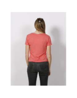 T-shirt paillettes dora rose femme - JDY