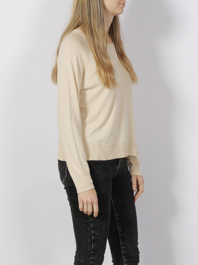 Pull fin plum beige femme - JDY