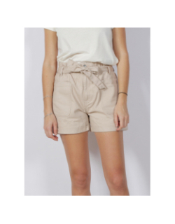 Short taille haute maddie beige femme - JDY