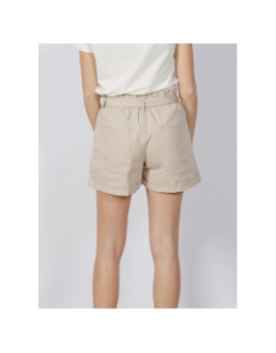 Short taille haute maddie beige femme - JDY