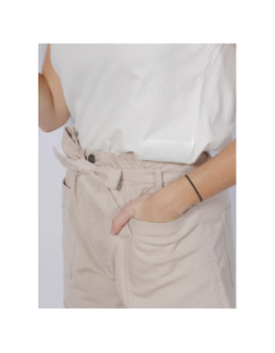 Short taille haute maddie beige femme - JDY