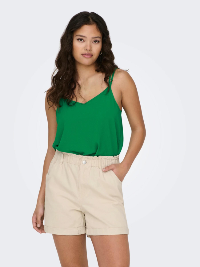 Débardeur croisé piper vert femme - JDY