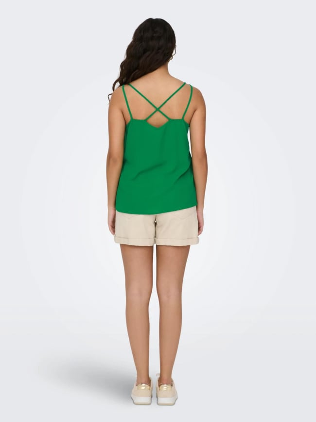 Débardeur croisé piper vert femme - JDY