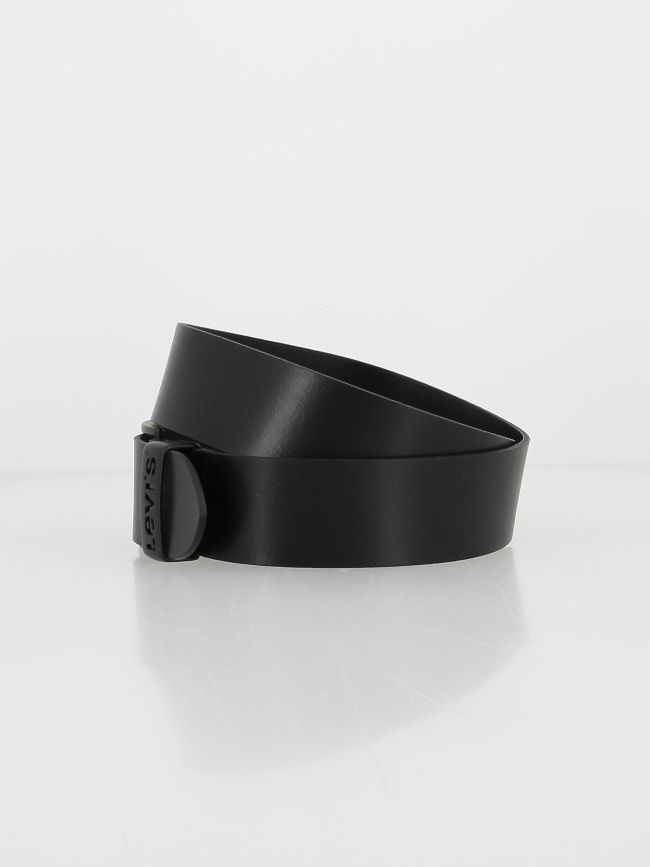 Ceinture en cuir ashland metal noir - Levi's