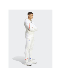 Jogging de football OL  blanc homme - Adidas