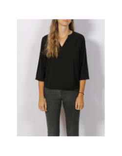 Top piper 3/4 manches noir femme - JDY