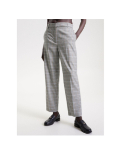 Pantalon à petits carreaux multicolore femme - Tommy Hilfiger