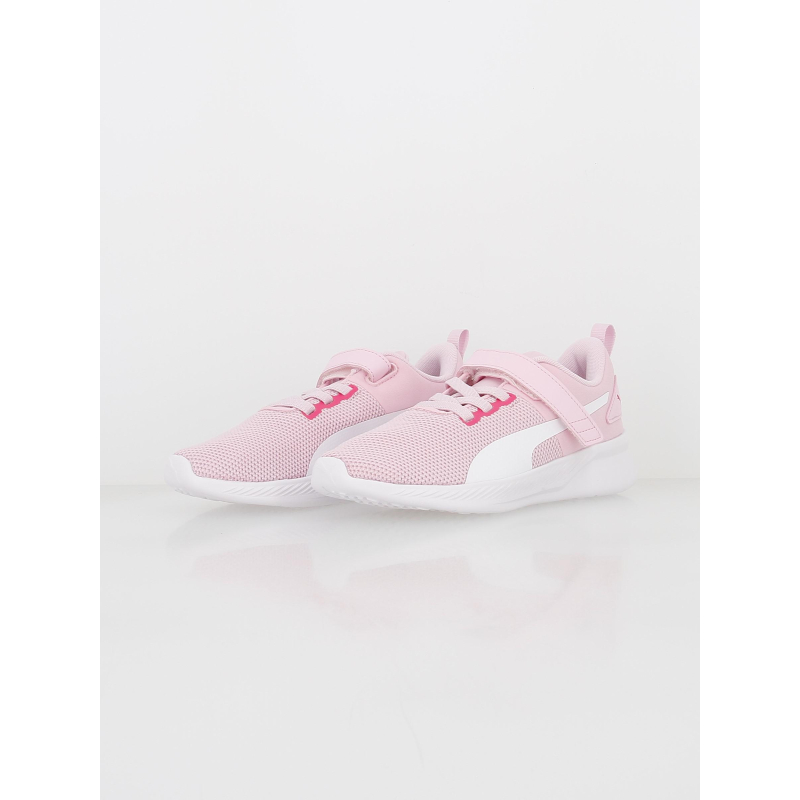 Baskets scratch flyer runner ps rose fille Puma wimod