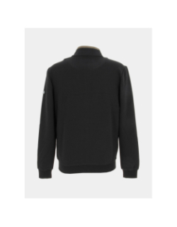 Veste légère sweat matelassé noir homme - Benson & Cherry