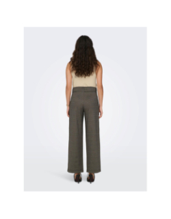 Pantalon classique geggo mia noir marron - JDY