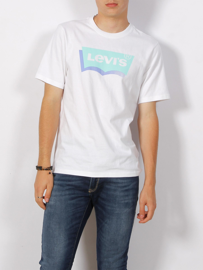 T-shirt Blanc Homme Levi's Relaxed Fit