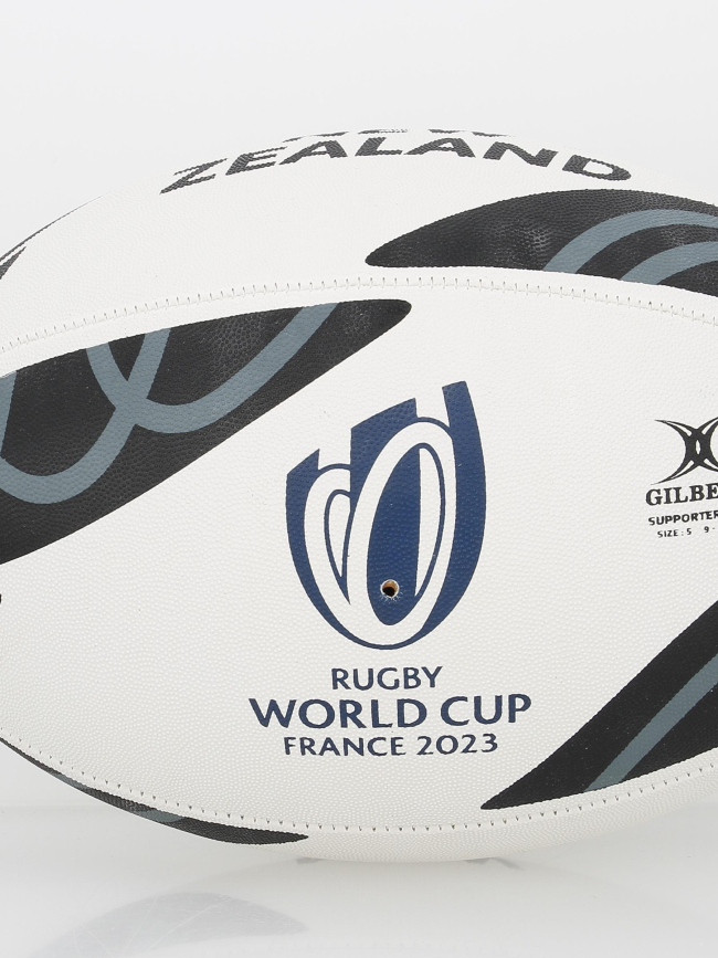 Ballon de rugby supporter rwc 2023 n-zélande noir - Gilbert