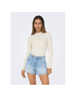 Top fransiska ivoire femme - JDY